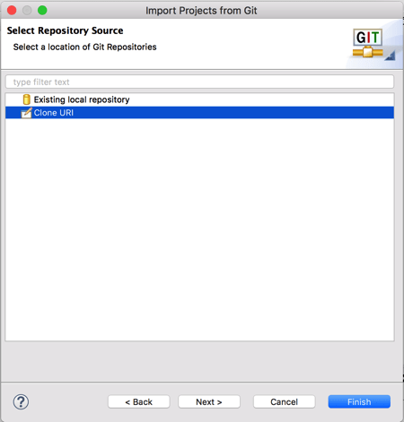 Select Repository Source